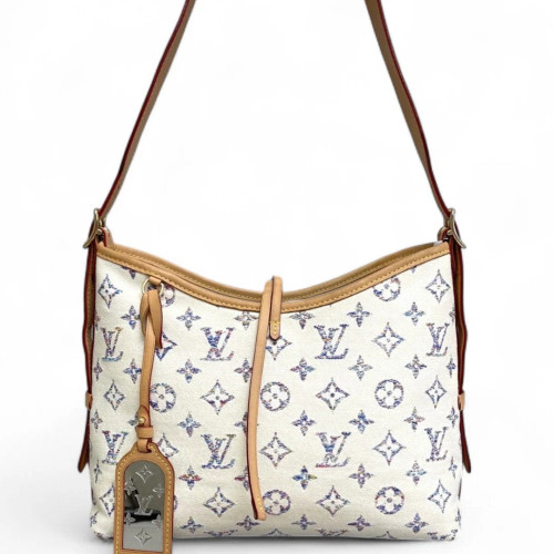 Louis Vuitton Carryall PM Monogram Idylle White Blue Louis Vuitton Carryall PM Monogram Idylle White Blue