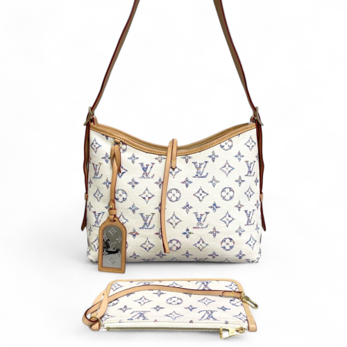 Louis Vuitton Carryall PM Monogram Idylle White Blue Louis Vuitton Carryall PM Monogram Idylle White Blue