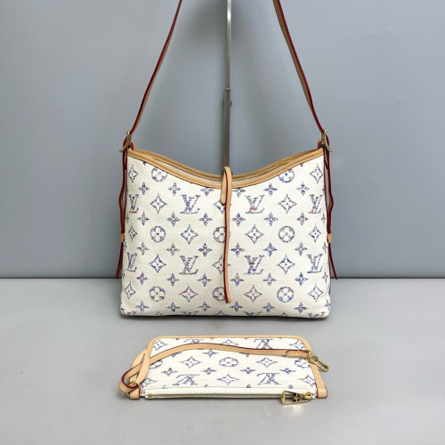 Louis Vuitton Carryall PM Monogram Idylle White Blue Louis Vuitton Carryall PM Monogram Idylle White Blue