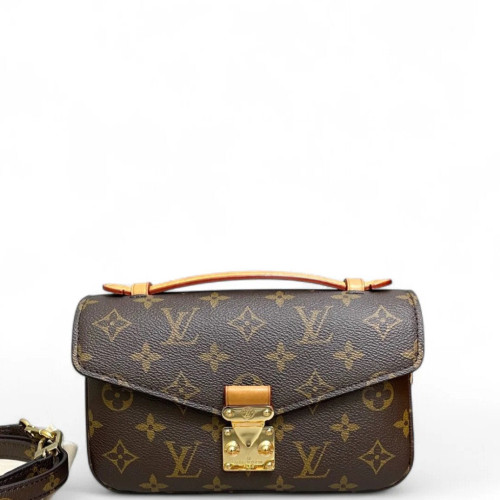 Louis Vuitton Pochette Metis East West Monogram Brown
