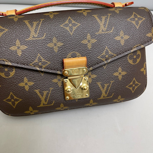Louis Vuitton Pochette Metis East West Monogram Brown