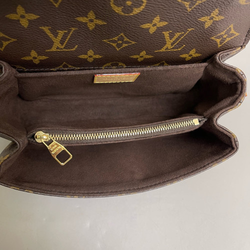 Louis Vuitton Pochette Metis East West Monogram Brown