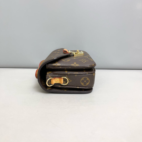 Louis Vuitton Pochette Metis East West Monogram Brown