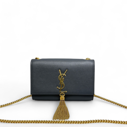 Yves Saint Laurent Small Kate Corssbody Bag Caviar Charcoal Yves Saint Laurent Small Kate Corssbody Bag Caviar Charcoal