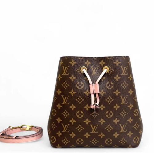 Louis Vuitton Neonoe MM Monogram Brown Pink