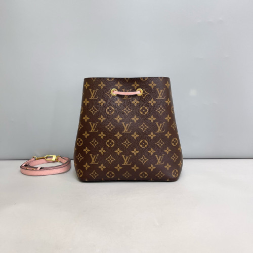 Louis Vuitton Neonoe MM Monogram Brown Pink