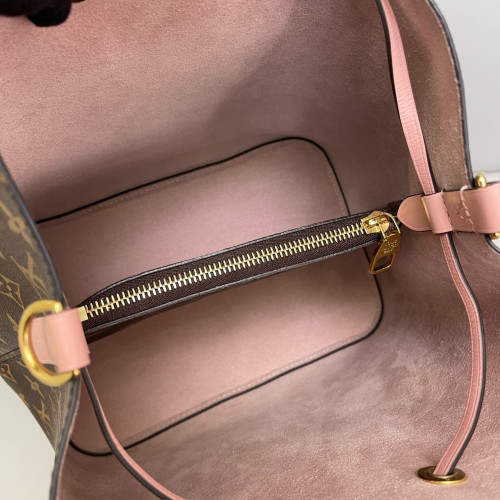 Louis Vuitton Neonoe MM Monogram Brown Pink