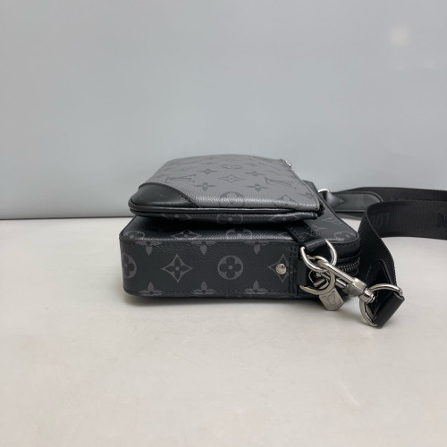 Louis Vuitton Trio Messenger Bag Reverse Monogram Black Grey