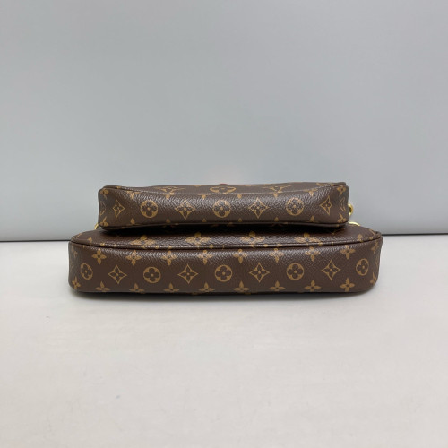 Louis Vuitton Multi Pochette Accessories Monogram Brown Green