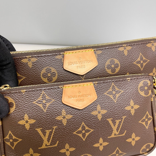 Louis Vuitton Multi Pochette Accessories Monogram Brown Green