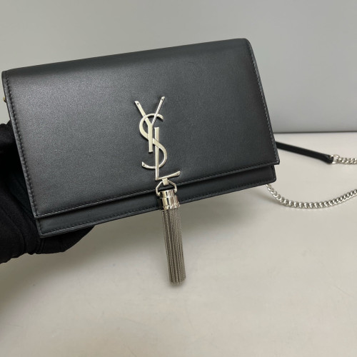 Yves Saint Laurent Small Kate Corssbody Bag Calfskin Black