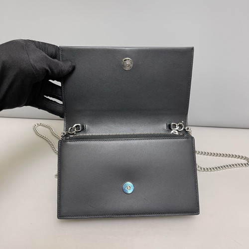 Yves Saint Laurent Small Kate Corssbody Bag Calfskin Black