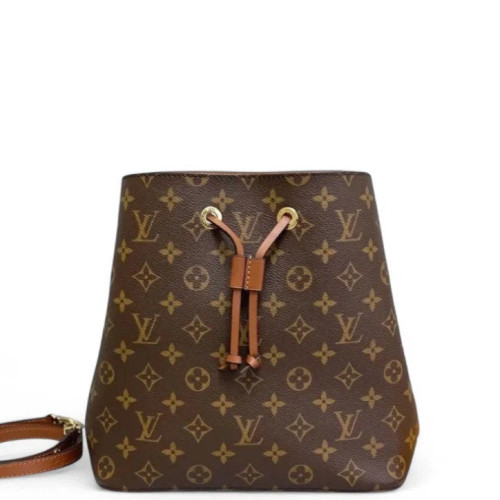 Louis Vuitton Neonoe MM Monogram Tan Brown Louis Vuitton Neonoe MM Monogram Tan Brown