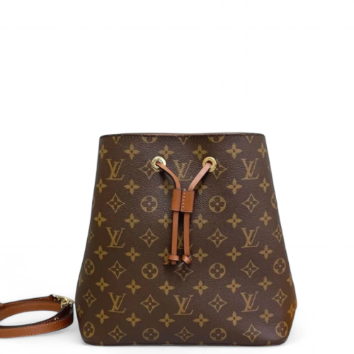 Louis Vuitton Neonoe MM Monogram Tan Brown Louis Vuitton Neonoe MM Monogram Tan Brown