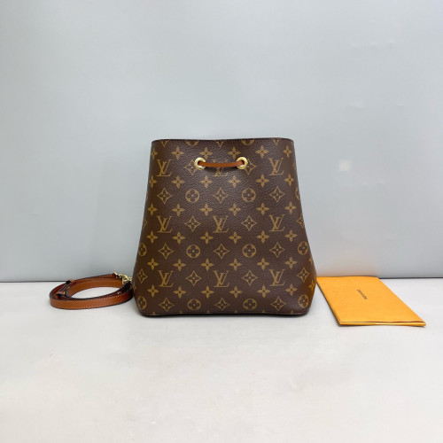 Louis Vuitton Neonoe MM Monogram Tan Brown Louis Vuitton Neonoe MM Monogram Tan Brown
