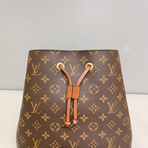 Louis Vuitton Neonoe MM Monogram Tan Brown Louis Vuitton Neonoe MM Monogram Tan Brown