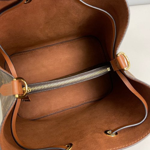 Louis Vuitton Neonoe MM Monogram Tan Brown Louis Vuitton Neonoe MM Monogram Tan Brown