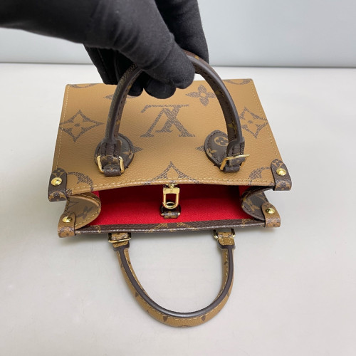 Louis Vuitton Onthego BB Reverse Monogram Giant Brown Louis Vuitton Onthego BB Reverse Monogram Giant Brown