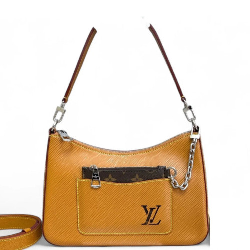 Louis Vuitton Marelle Handbag Epi Tan