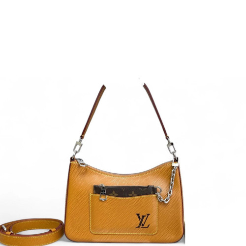 Louis Vuitton Marelle Handbag Epi Tan