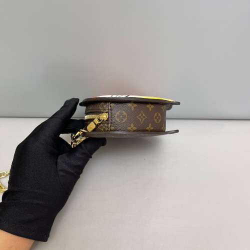 Louis Vuitton X Sun Yitian Shoulder Bag Monogram Orange White Yellow