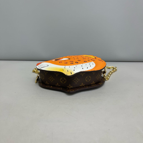 Louis Vuitton X Sun Yitian Shoulder Bag Monogram Orange White Yellow
