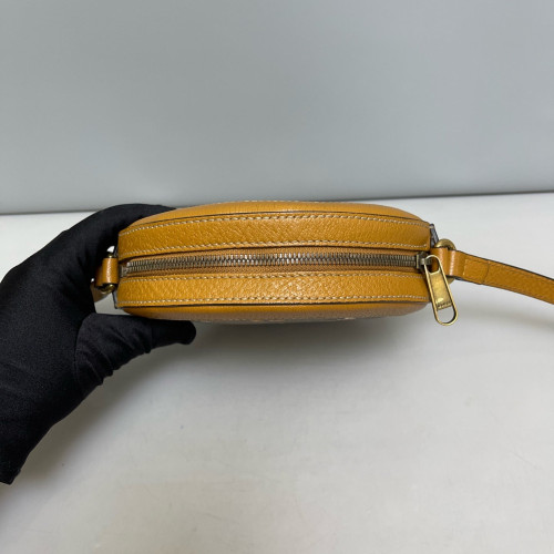 Gucci Round Bag GG Supreme Monogram Brown Gucci Round Bag GG Supreme Monogram Brown