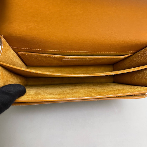 Yves Saint Laurent Medium Sunset Calfskin Tan
