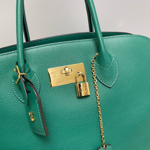 Louis Vuitton Milla MM Calfskin Green