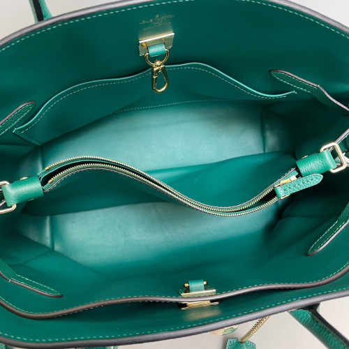 Louis Vuitton Milla MM Calfskin Green