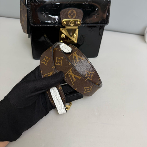 Louis Vuitton Spring Street Vernis Black White