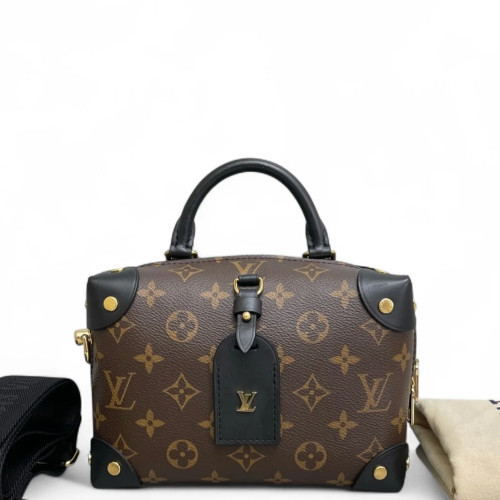 Louis Vuitton Petite Malle Souple Monogram Brown