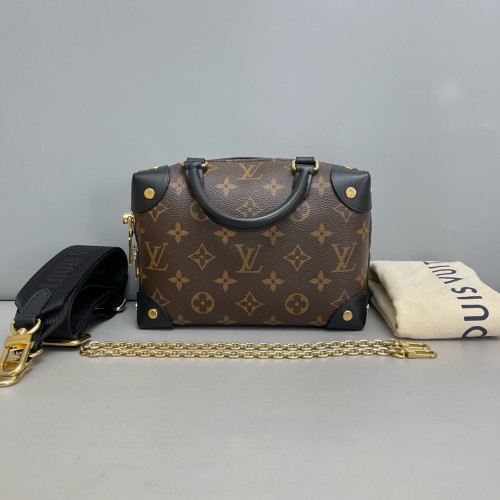 Louis Vuitton Petite Malle Souple Monogram Brown