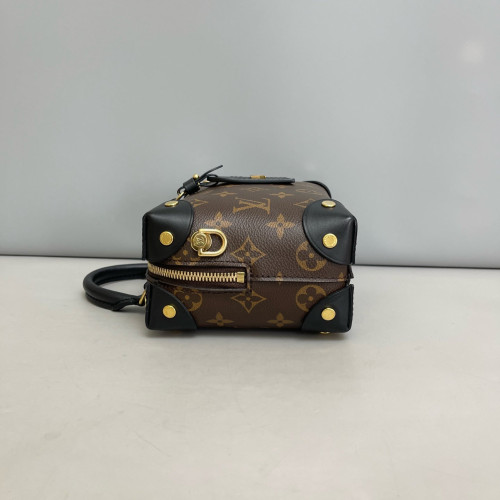 Louis Vuitton Petite Malle Souple Monogram Brown