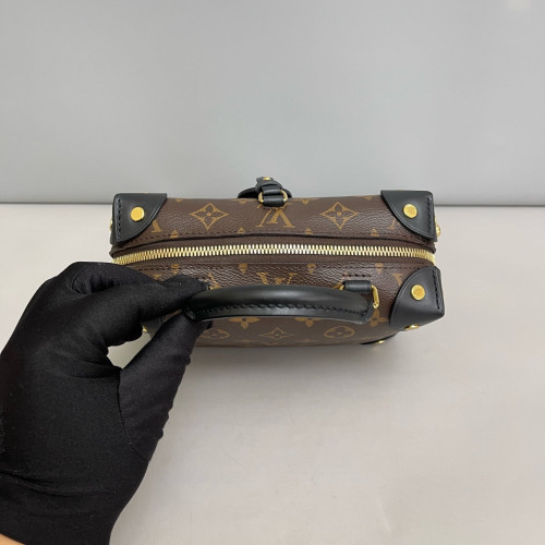 Louis Vuitton Petite Malle Souple Monogram Brown