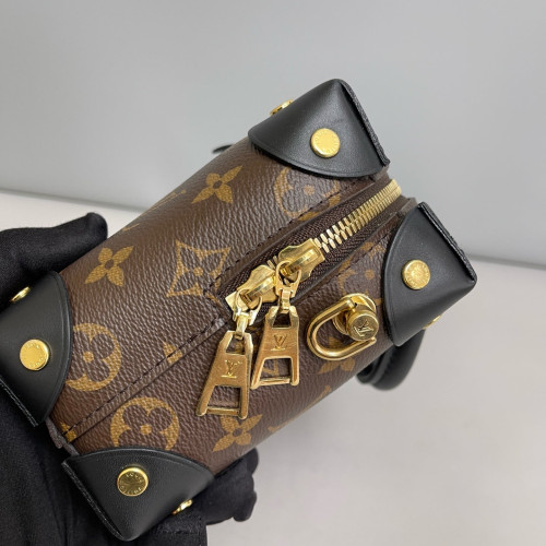 Louis Vuitton Petite Malle Souple Monogram Brown