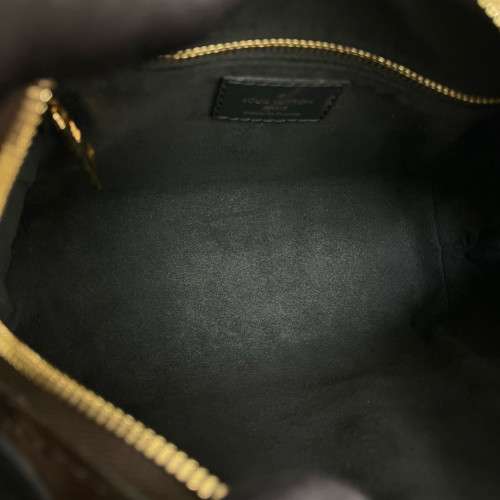 Louis Vuitton Petite Malle Souple Monogram Brown