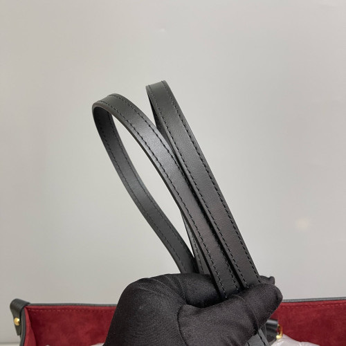 Louis Vuitton Onthego MM Monogram Empreinte Giant Black White