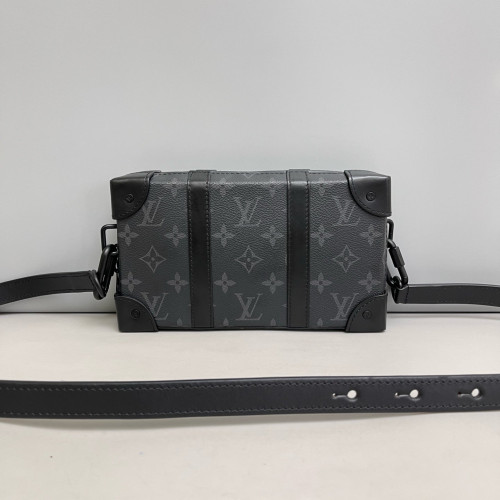 Louis Vuitton Soft Trunk Wallet Monogram Eclipse Black
