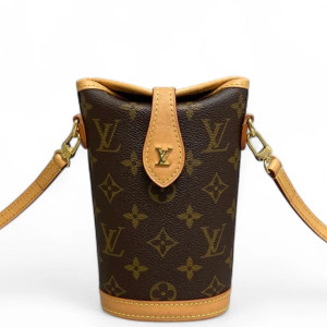 Louis Vuitton Fold Me Pouch Monogram Brown