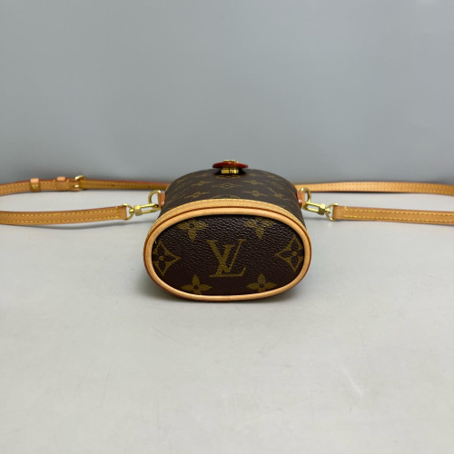 Louis Vuitton Fold Me Pouch Monogram Brown