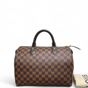 Louis Vuitton Speedy 30 Damier Ebene Brown