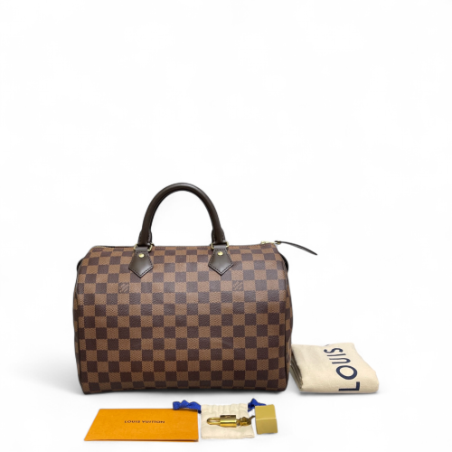Louis Vuitton Speedy 30 Damier Ebene Brown