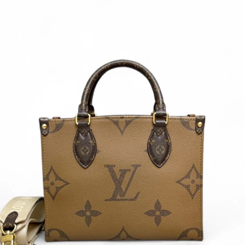 Louis Vuitton Onthego PM Reverse Monogram Giant Brown