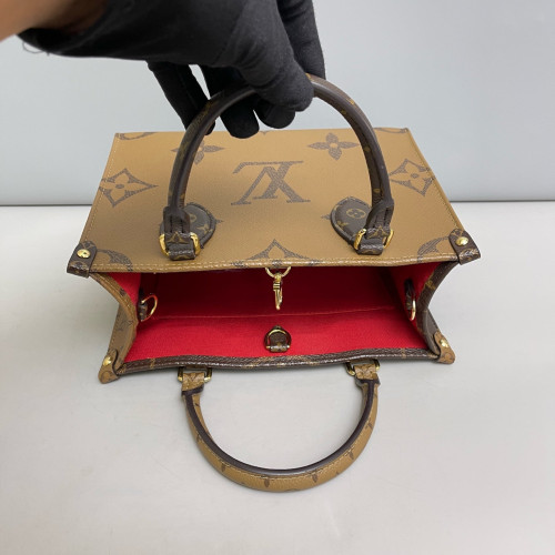 Louis Vuitton Onthego PM Reverse Monogram Giant Brown