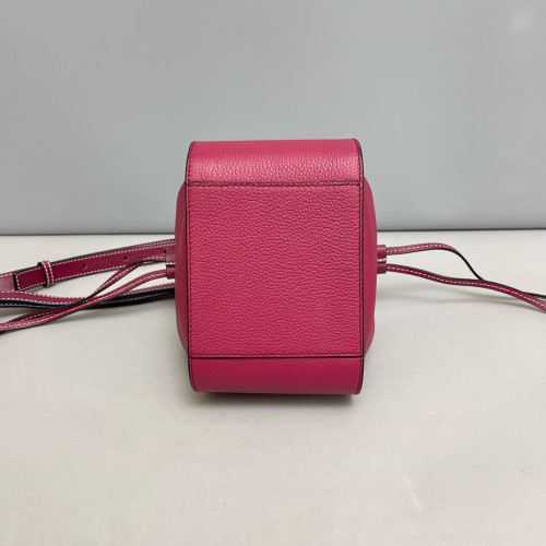 Loewe Mini Hammock Grained Calfskin Red