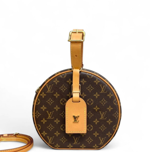 Louis Vuitton Petite Boite Chapeau Monogram Brown