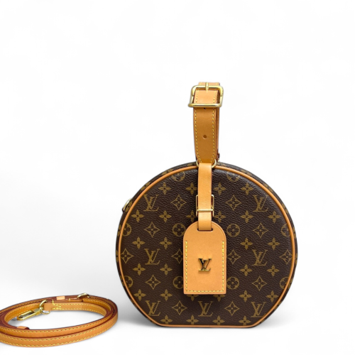 Louis Vuitton Petite Boite Chapeau Monogram Brown