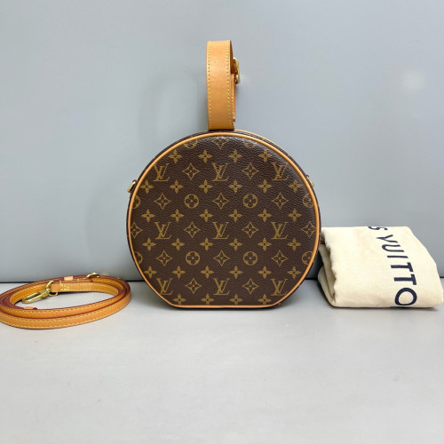 Louis Vuitton Petite Boite Chapeau Monogram Brown