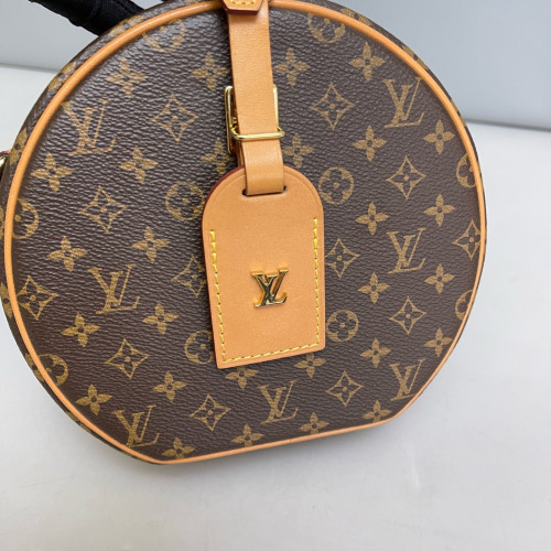 Louis Vuitton Petite Boite Chapeau Monogram Brown